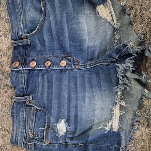 American Eagle Outfitters Blue Denim Shorts